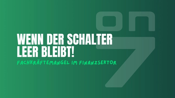 Banner Wenn der Schalter leer bleibt