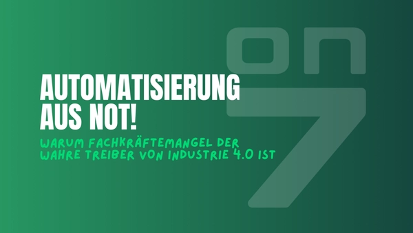 Banner Automatisierung aus Not