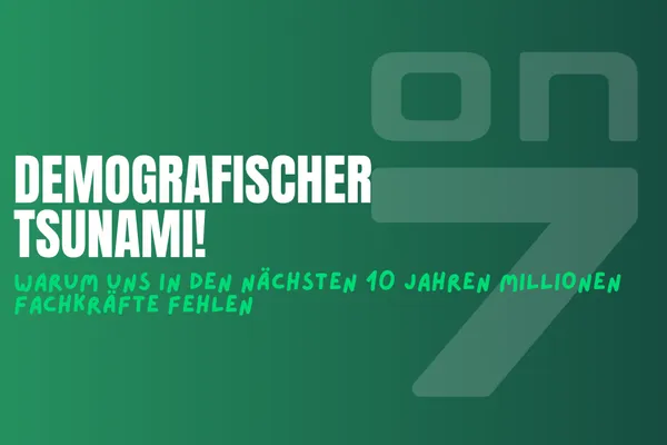Banner Demografischer Tsunami: Warum uns in den nächsten 10 Jahren Millionen Fachkräfte fehlen