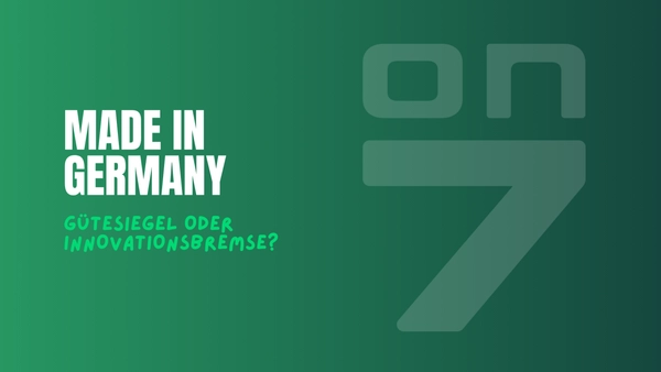 Banner Deutschlands Innovations-Dilemma: Wenn das Streben nach Perfektion zur Gefahr wird