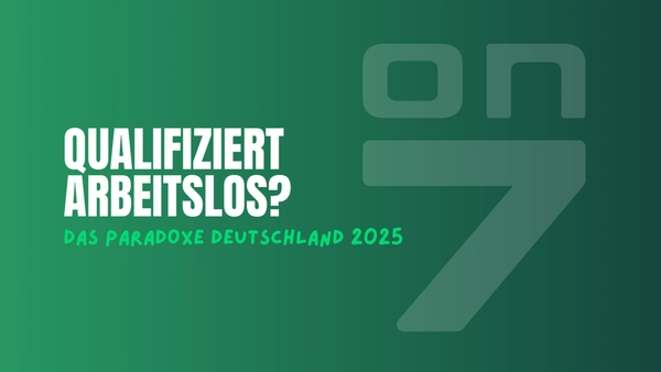 Banner Qualifiziert arbeitslos? Das paradoxe Deutschland 2025