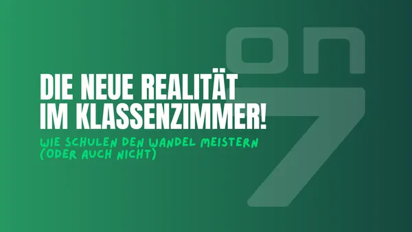 Banner zum Blogartikel Die neue Klassenzimmer-Realität: Wie Schulen den Wandel meistern (oder auch nicht)